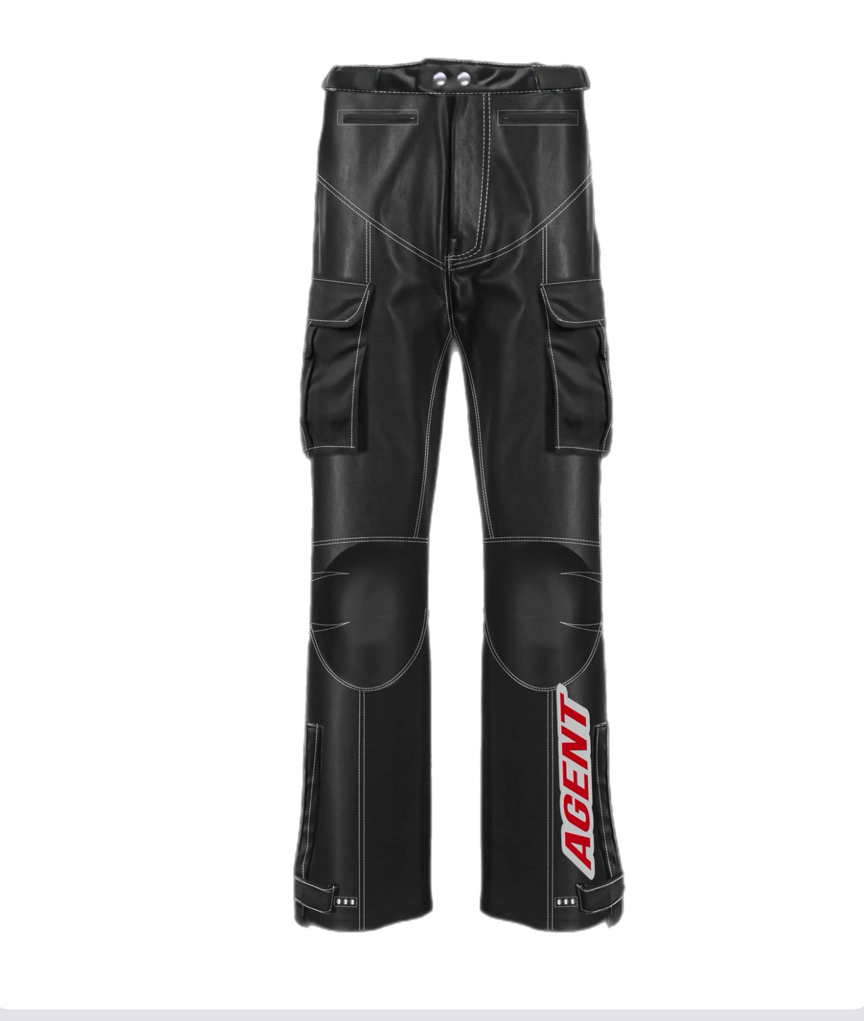 Smoke black motorpants