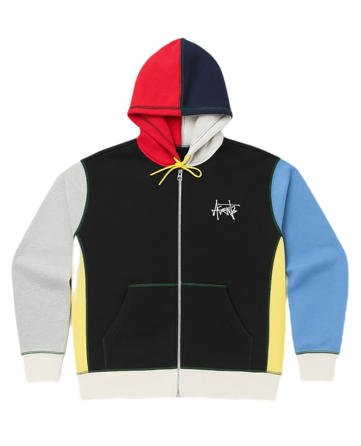 Multi stitch hoodie