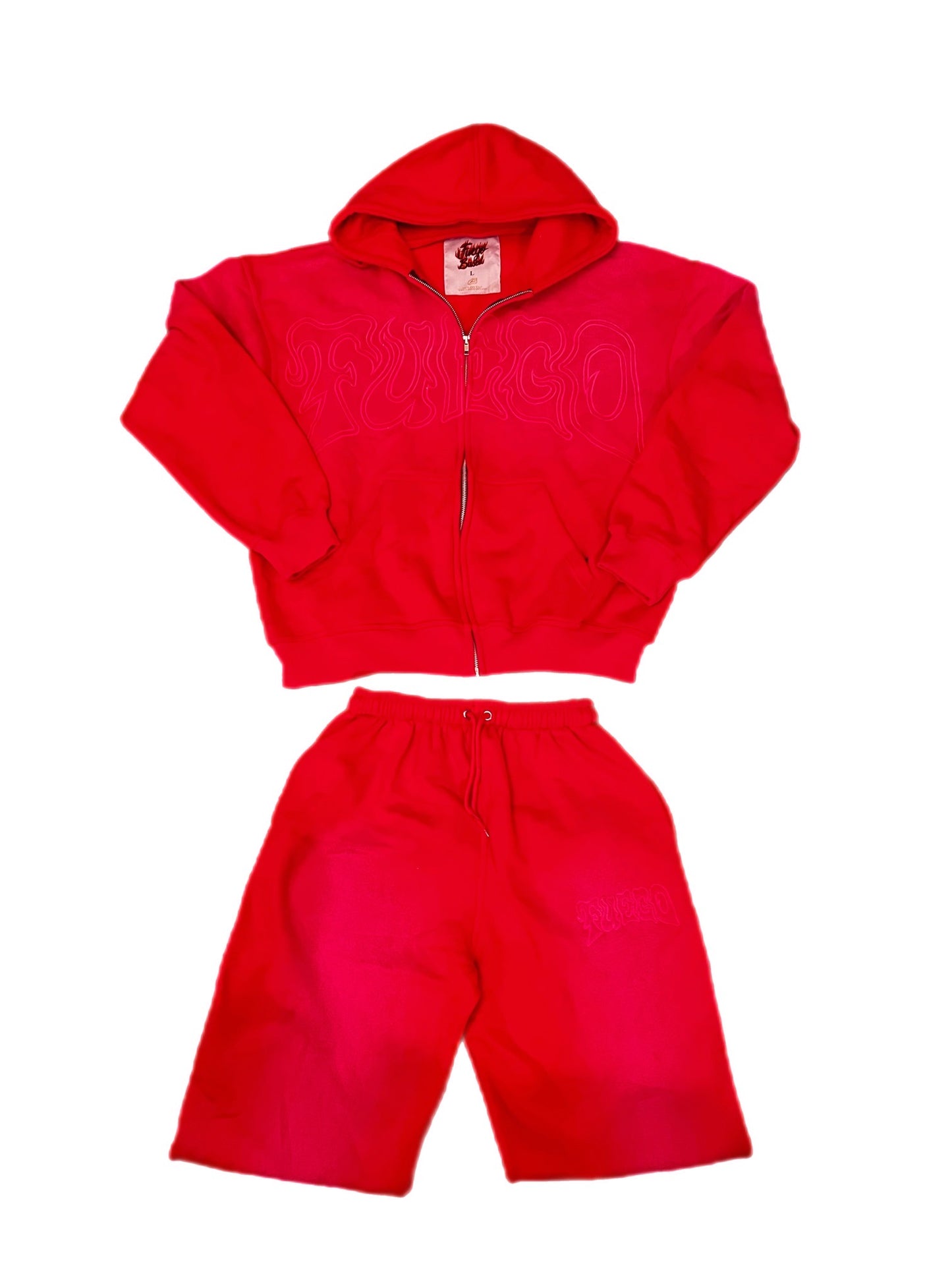 CRIMSON RED SWEATSUIT