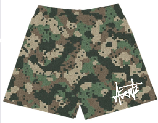 AGNT CAMO SHORTS