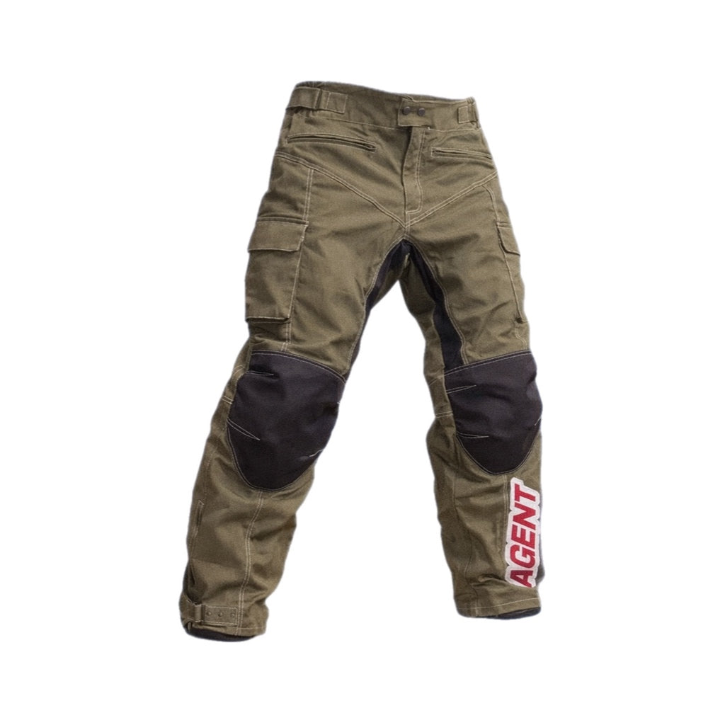 Olive green motorpants