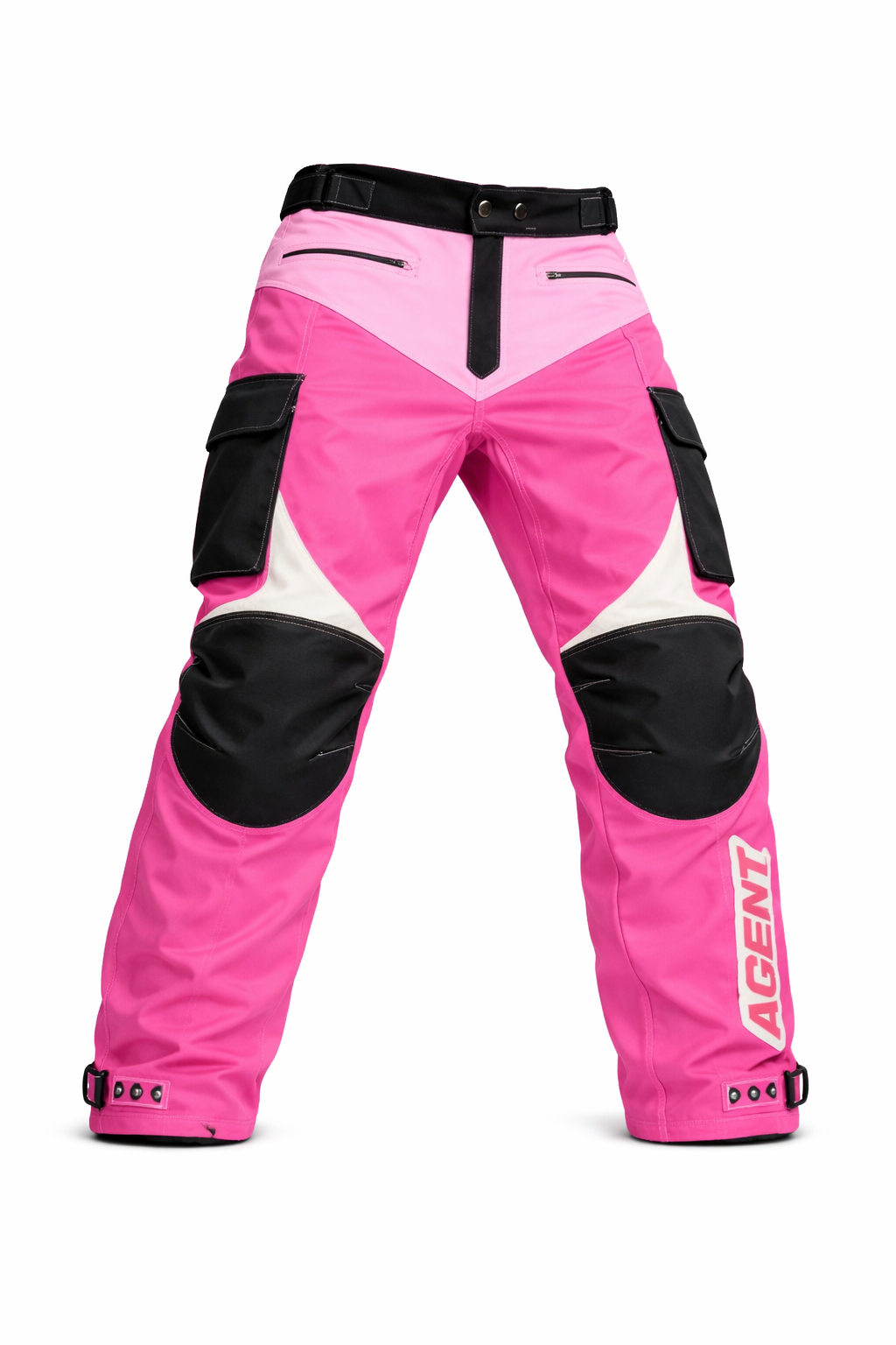 Salmon pink motorpants